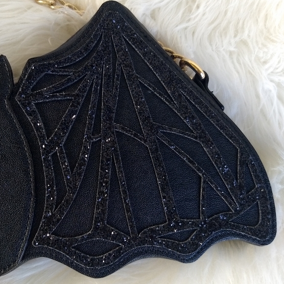 Betsey Johnson Going Batty Halloween Bat Bag - Picture 4 of 15